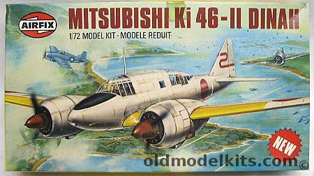 Airfix 1/72 Mitsubishi Ki-46-II Dinah, 02016-1 plastic model kit